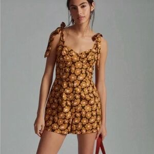EUC Anthropologie Printed Romper size 6/8 ~$128